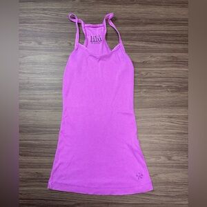 Lilu Y2K Purple Tank Top Size Small